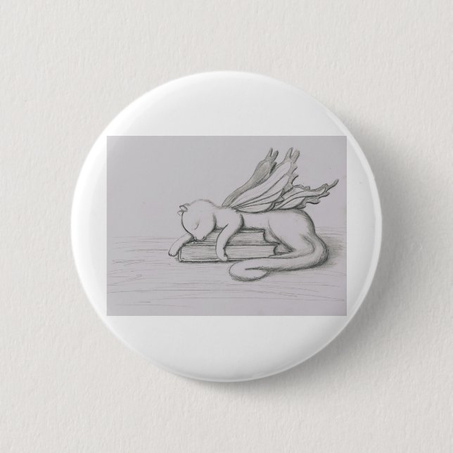 The Librarian Button (Front)