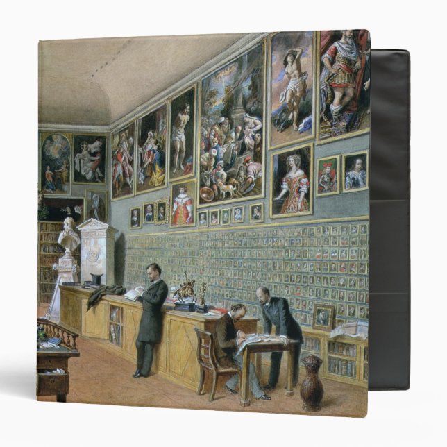 The Library 3 Ring Binder (Front/Inside)