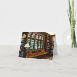 The Library at the Castle Thank You Card
