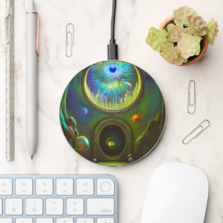 The Library of Portals Wireless Charger