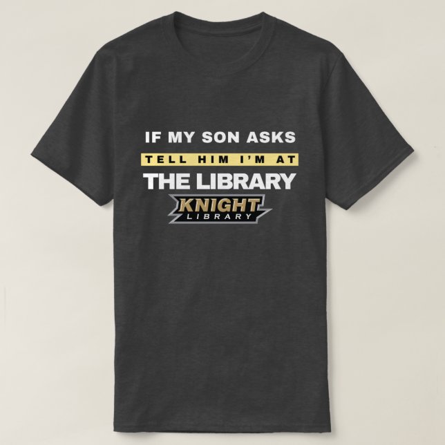 The Library  T-Shirt (Design Front)