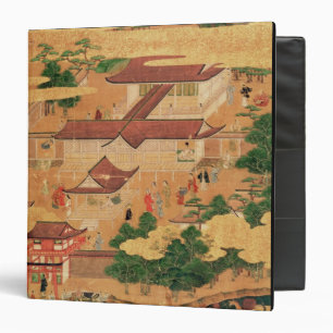 The Life and Pastimes of the Japanese Court, Tosa 3 Ring Binder