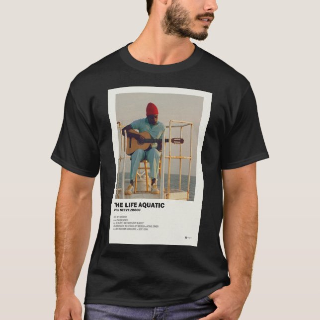 The Life Aquatic Poster Poster T-Shirt (Front)