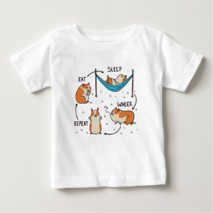 The life cycle of a Guinea Pig Baby T-Shirt