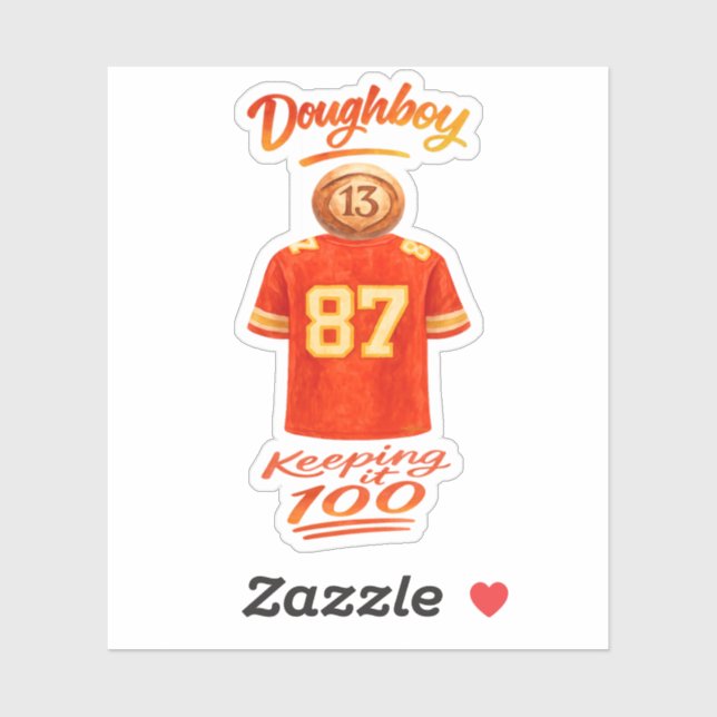 The Life of a Doughboy Keeping It 100 Sticker (Sheet)