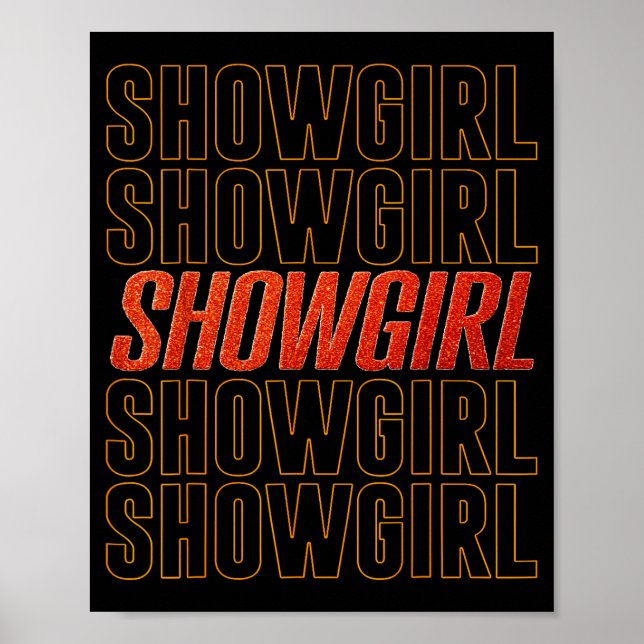 The Life Of A Show Girl  Poster (Front)