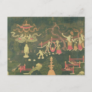 The Life of Buddha Shakyamuni Postcard