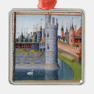 The Life of Louis II 'The Stammerer' Metal Ornament