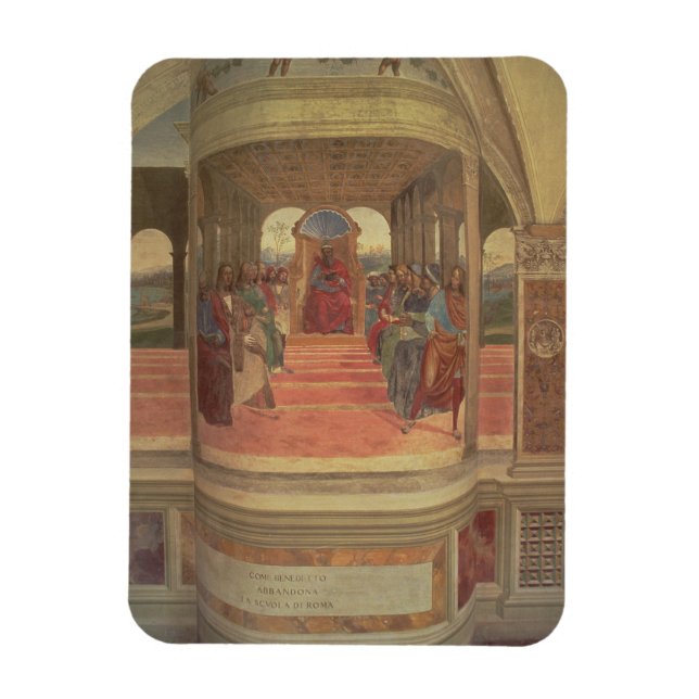 The Life of St. Benedict (fresco) (detail) Magnet (Vertical)