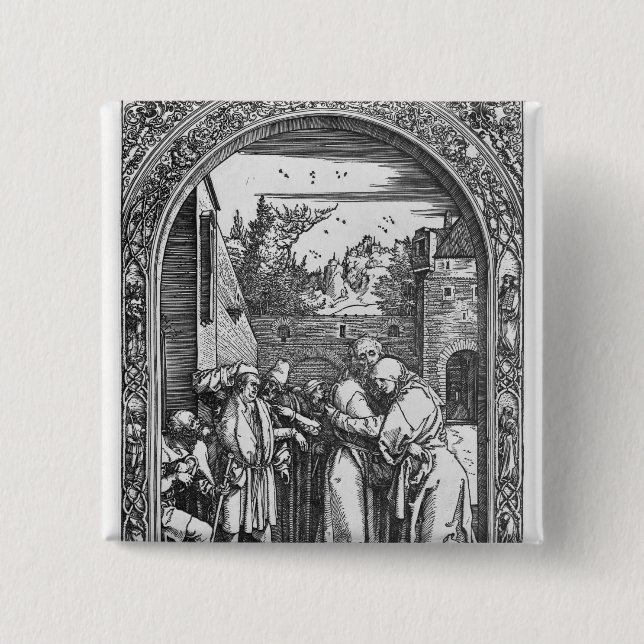 The 'Life of the Virgin' series Pinback Button (Front)