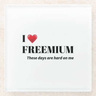 The "Life on a Budget" adulting is hard humour Glass Coaster