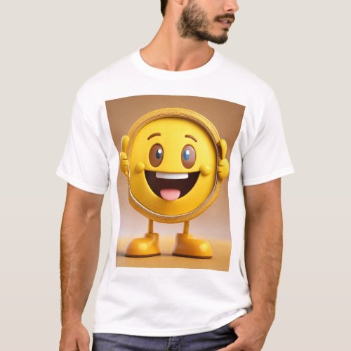 The Lifecycle of Face Emoji T_Shirt