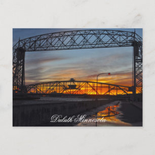 The Lift Bridge Duluth Minnesota Postcard