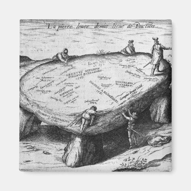 The Lifted Stone, illustration from Magnet (Front)