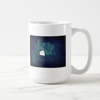 The light at the end of the tunnel coffee mug