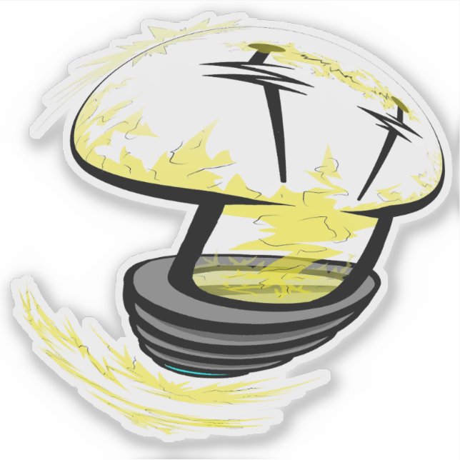 The Light Cap1 Sticker (Front)