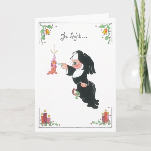 The Light Holiday Card by Ani Postin