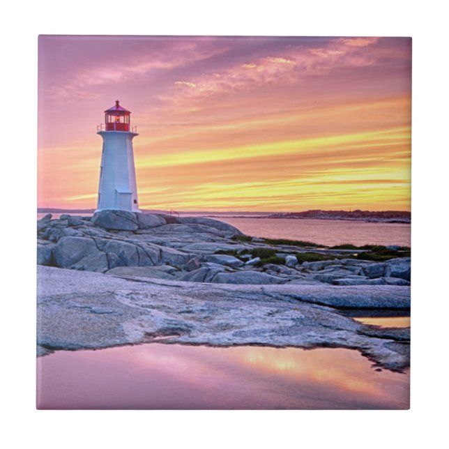 The Light Keeper Ceramic Tile (Front)