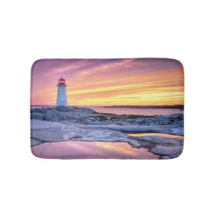 The Light Keeper   Peggy'S Cove Bathroom Mat