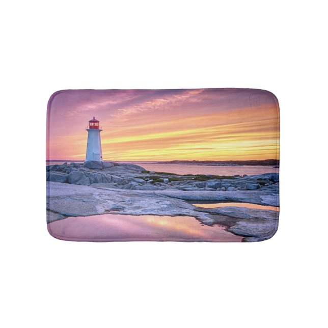 The Light Keeper | Peggy'S Cove Bathroom Mat (Front)