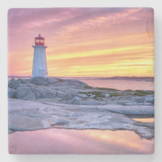 The Light Keeper | Peggy'S Cove Stone Coaster