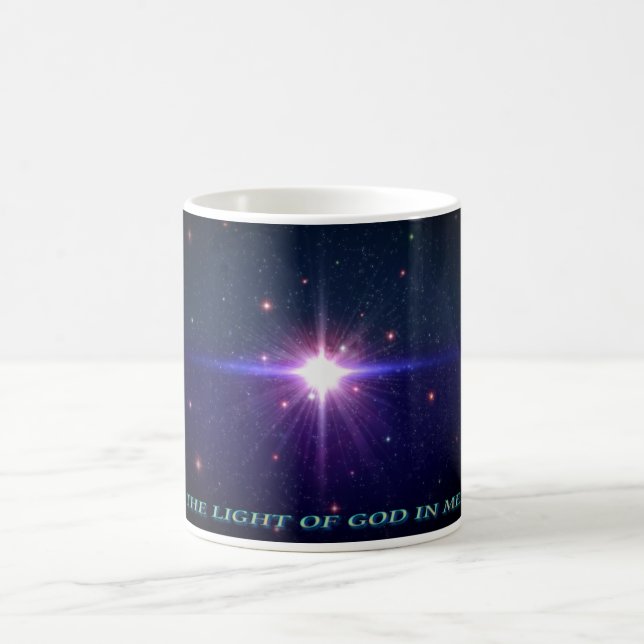THE LIGHT OF GOD IN ME COFFEE MUG (Center)