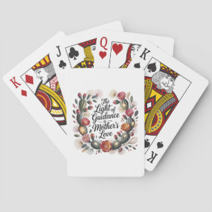 The Light Of Guidance Is Mother's Love Poker Cards
