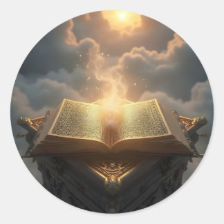 The Light Of Knowledge -  Classic Round Sticker