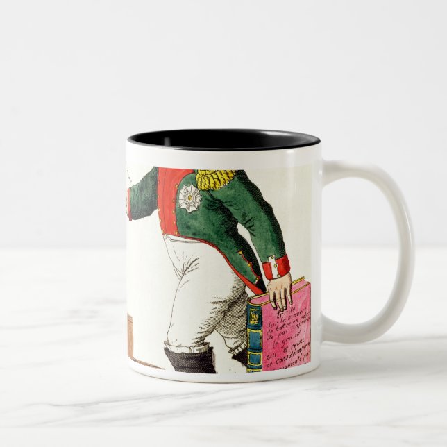 The Light of the 19th Century, 1815 Two-Tone Coffee Mug (Right)