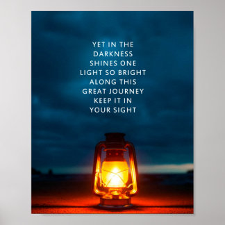 The Light - Short Poem Poster