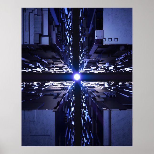 The Light that Guides the Future Poster (Front)