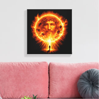 The Light. The Son. Canvas Print