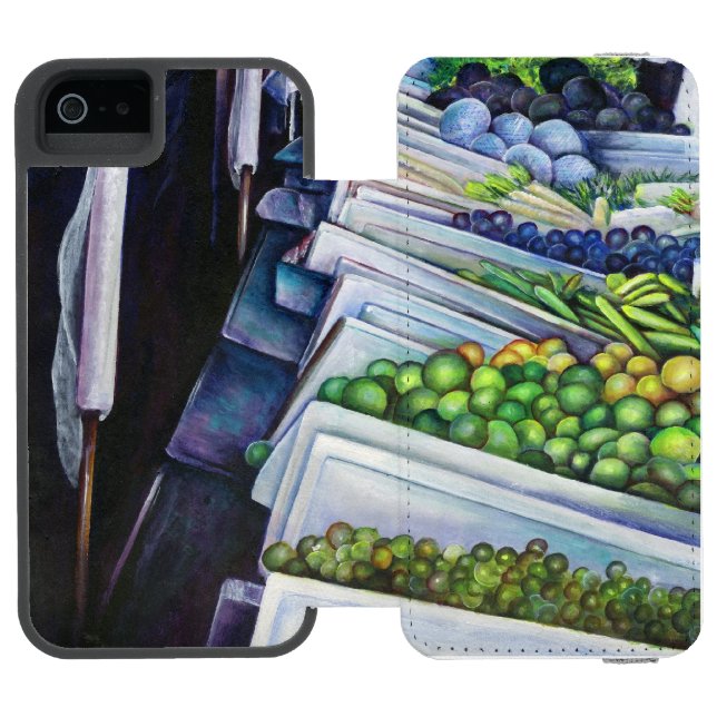 The Lighter Side of Lavender Street, Singapore Incipio iPhone Wallet Case (Folio Open)