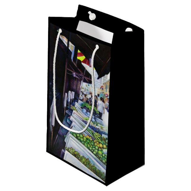 The Lighter Side of Lavender Street, Singapore Small Gift Bag (Front Angled)