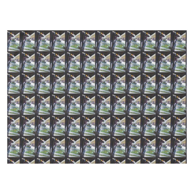 The Lighter Side of Lavender Street, Singapore Tablecloth (Front (Horizontal))