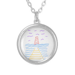 The Lighthouse and the Pier Necklace