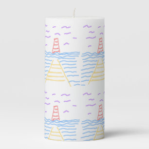 The Lighthouse and the Pier Pillar Candle