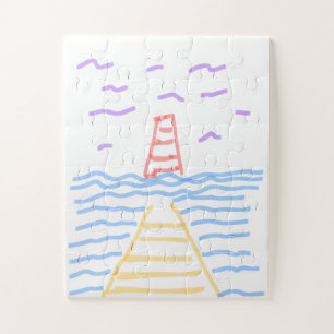 The Lighthouse and the Pier Puzzle