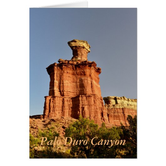 The Lighthouse in Palo Duro Canyon Cards (Front)