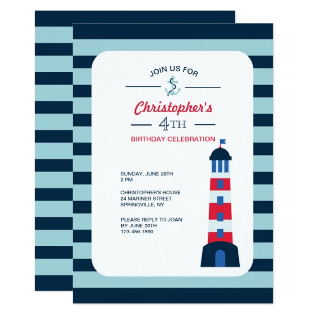 The Lighthouse Invitation