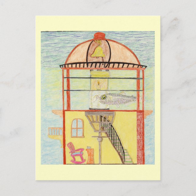 The Lighthouse Keeper Postcard (Front)