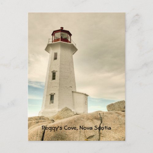 The Lighthouse Peggys Cove Nova Scotia Postcard