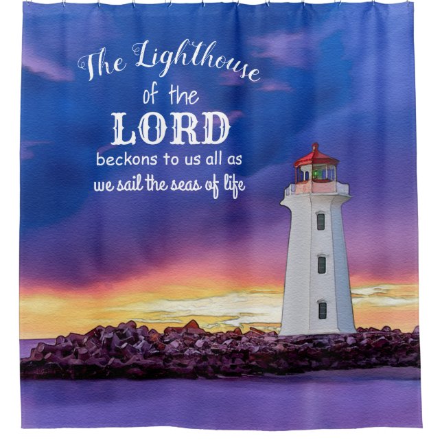 The Lighthouse - Shower Curtain (Front)