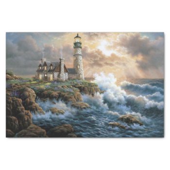 The Lighthouse Tissue Paper by KraftyKays at Zazzle