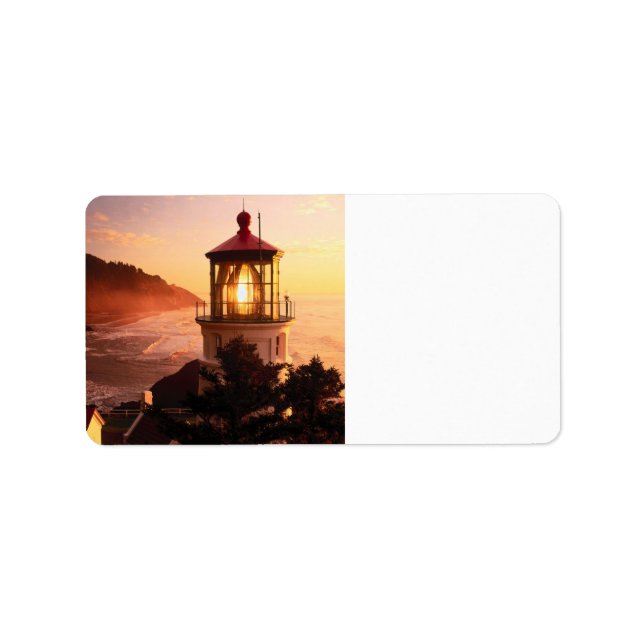 The Lighthouse View Label (Front)