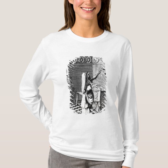 The Lighting of the Sabbath Candles T-Shirt (Front)