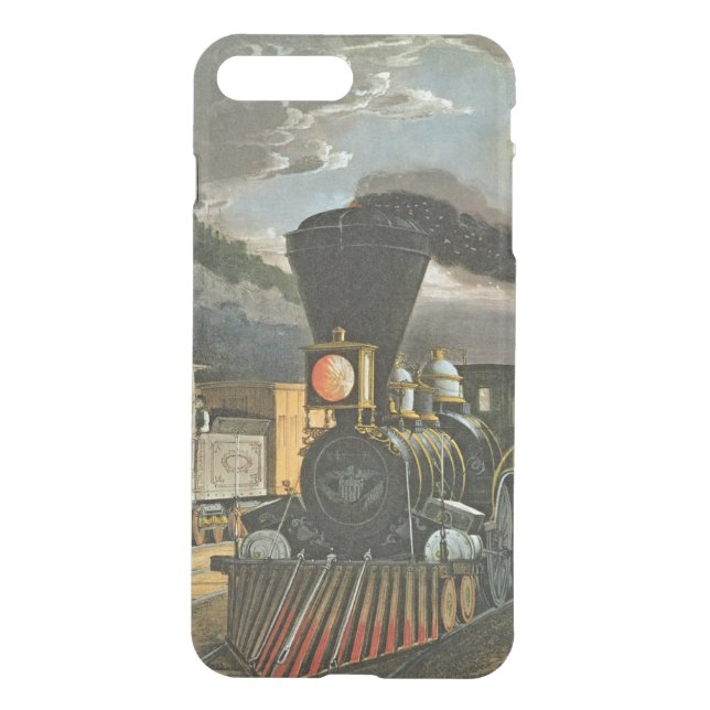 The Lightning Express Trains, 1863 Uncommon iPhone Case (Back)