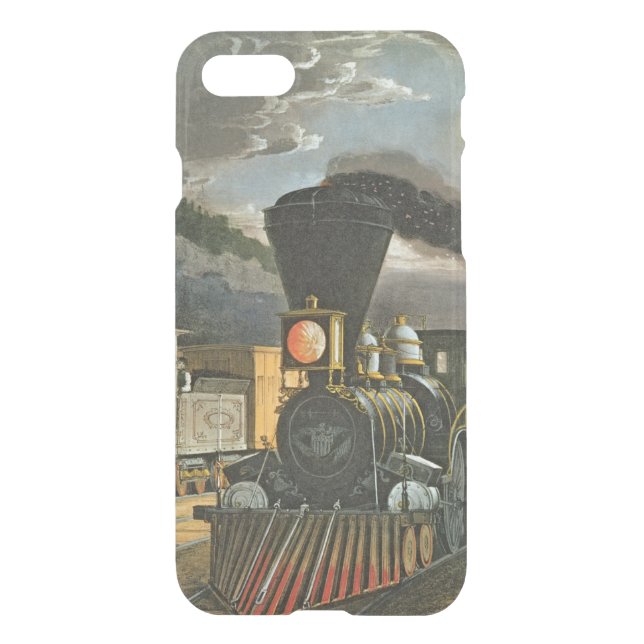 The Lightning Express Trains, 1863 Uncommon iPhone Case (Back)