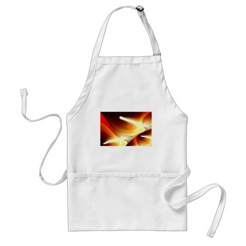 The Lights _ Modern Abstract Sci_Fi Adult Apron