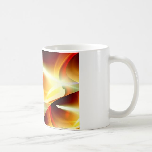 The Lights - Modern Abstract Sci-Fi Coffee Mug (Right)